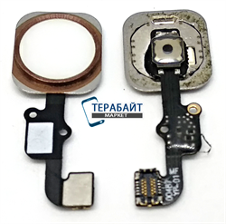 КНОПКА HOME С МЕХАНИЗМОМ И ШЛЕЙФОМ ДЛЯ APPLE IPHONE 6S PLUS