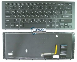 КЛАВИАТУРА ДЛЯ НОУТБУКА SONY Vaio SVF14N1L2R SVF14N1N2E SVF15N - фото 130954