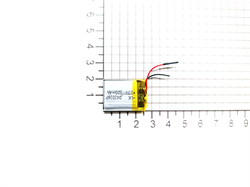 Аккумулятор 3.7v 300mAh 4x20x26 / 402026 / 26мм на 20мм на 4мм - фото 159118