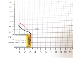 Аккумулятор 3.7v 400mAh 6x25x30 / 602530 / 30мм на 25мм на 6мм - фото 159137