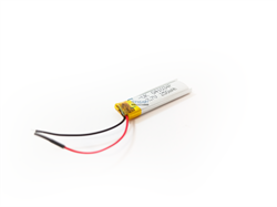 Аккумулятор 3.7v 250mAh 4x10x34 / 401035 / 34мм на 10мм на 4мм - фото 159916