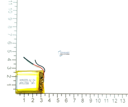 30мм на 27мм на 5.8мм АККУМУЛЯТОР ( 5.8x30x27 600mah ) - фото 160260