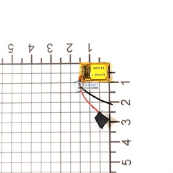 Аккумулятор 3.7v 40mAh 5x9x14 / 500914 / 14мм на 9мм на 5мм - фото 163837