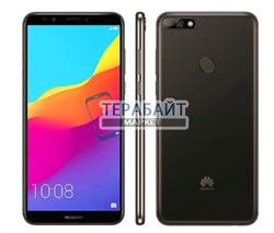 Нижняя плата для HUAWEI Y7 PRIME (2018) с разъемом для зарядки и микрофоном - фото 165213