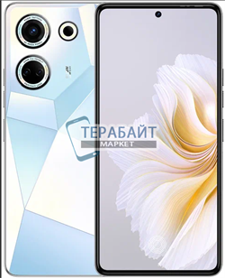 Нижняя плата для TECNO Camon 20 с разъемом для зарядки и микрофоном - фото 165807