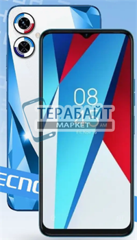 Нижняя плата для TECNO SPARK 9 Pro Sport с разъемом для зарядки и микрофоном - фото 165861