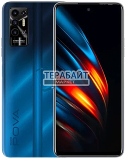 Нижняя плата для TECNO Pova 2 с разъемом для зарядки и микрофоном - фото 165967