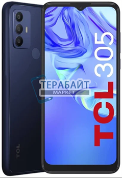 Нижняя плата для TCL 305 с разъемом для зарядки и микрофоном - фото 166079