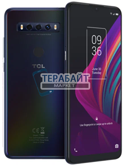 Нижняя плата для TCL 10 SE с разъемом для зарядки и микрофоном - фото 166151