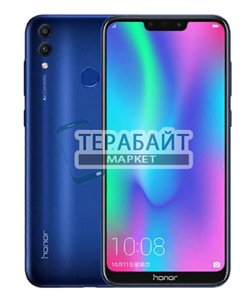 Нижняя плата для HUAWEI HONOR 8C BKK-AL00 с разъемом для зарядки и микрофоном - фото 166694