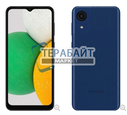 Нижняя плата для Samsung Galaxy A03 Core с разъемом для зарядки и микрофоном - фото 166960