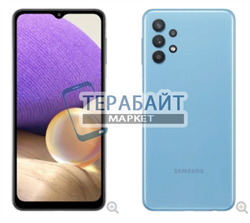 Нижняя плата для Samsung Galaxy A32 с разъемом для зарядки и микрофоном - фото 167035