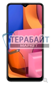 Нижняя плата для Samsung Galaxy A20s SM-A207 с разъемом для зарядки и микрофоном - фото 167193