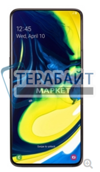 Нижняя плата для Samsung Galaxy A80 с разъемом для зарядки и микрофоном - фото 167223