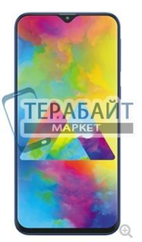 Нижняя плата для Samsung Galaxy M20 с разъемом для зарядки и микрофоном - фото 167239