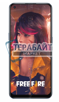 Нижняя плата для REALME 9 PRO+ FREE FIRE с разъемом для зарядки и микрофоном - фото 167763