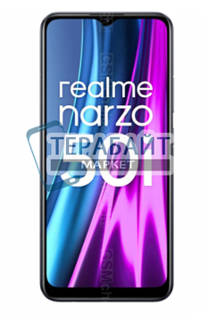 Нижняя плата для REALME NARZO 50I с разъемом для зарядки и микрофоном - фото 167890