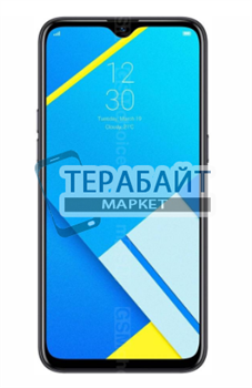 Нижняя плата для REALME C2S с разъемом для зарядки и микрофоном - фото 168360