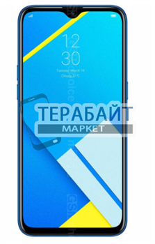 Нижняя плата для REALME C2 с разъемом для зарядки и микрофоном - фото 168433