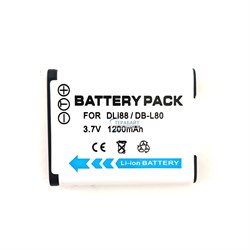 Аккумуляторная батарея D-LI88 / DB-L80 1200mAh li-ion 1200mAh - фото 170322