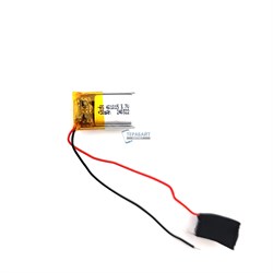 Аккумулятор 3.7v 50mAh 4x10x15 / 401015 / 15мм на 10мм на 4мм 2 провода - фото 171354