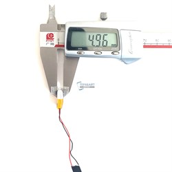 Аккумулятор 3.7v 55mAh 5x10x15 / 501015 / 15мм на 10мм на 5мм 2 провода - фото 171363