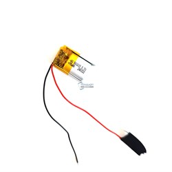 Аккумулятор 3.7v 55mAh 5x10x15 / 501015 / 15мм на 10мм на 5мм 2 провода - фото 171368