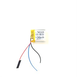 Аккумулятор 3.7v 360mAh 7x23x25 / 702325 / 25мм на 23мм на 7мм 3 провода 3pin - фото 172215