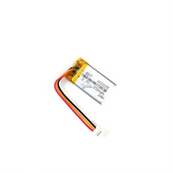 Аккумулятор 3.7v 350mAh 4x20x35 / 402035 / 35мм на 20мм на 4мм 3 провода 3pin + коннектор с фишкой PH2.0 - фото 175102