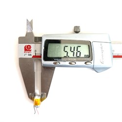 Аккумулятор для беспроводных наушников (2шт комплект) 1254RA lir1254 55mAh 1Icr12/6 3.7v Li-on батарейка - фото 178694