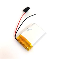 Аккумулятор 3.7v 802535 082535 Li-Pol батарея 700mAh универсальная аккумуляторная батарея 8x25x35 2 провода - фото 179805