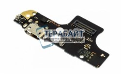 Нижняя плата для Nokia 2.4 TA-1270 с разъемом для зарядки и микрофоном - фото 180239