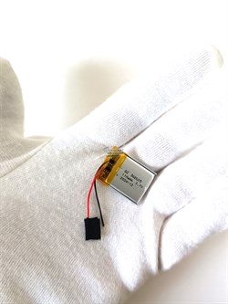 Аккумулятор 3.7v 110mAh 2pin 302025 Li-Pol универсальная аккумуляторная батарея 3x20x25 2 провода - фото 180661