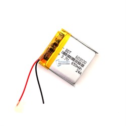Аккумулятор 3.7v 650mAh 6x30x30 / 603030 / 30мм на 30мм на 6мм - фото 180732