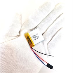 Аккумулятор 3.7v 700mAh 3pin 753030 Li-Pol универсальная аккумуляторная батарея 7.5x30x30 3 провода - фото 180913