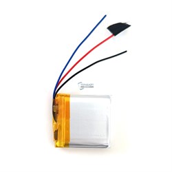 Аккумулятор 3.7v 700mAh 3pin 753030 Li-Pol универсальная аккумуляторная батарея 7.5x30x30 3 провода - фото 180915