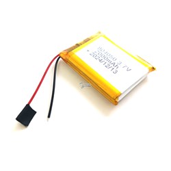 Аккумулятор 3.7v 2000mAh 2pin 804050 Li-Pol универсальная аккумуляторная батарея 8x40x50 2 провода - фото 181021