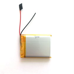 Аккумулятор 3.7v 2000mAh 2pin 804050 Li-Pol универсальная аккумуляторная батарея 8x40x50 2 провода - фото 181022