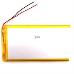 Аккумулятор 3.7v 10000mAh 2pin 9373129 Li-Pol для powerbank повербанка универсальная батарея 9.3x73x129 2 провода - фото 181117