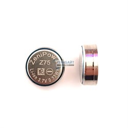 Аккумуляторная батарейка Zenipower Z75 (2шт комплект) 3.7v 89mAh 0.33Wh Li-ion батарейка - фото 183630