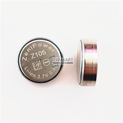 Аккумуляторная батарейка Zenipower z105 (2шт комплект) 3.7v 129mAh 0.48Wh Li-ion батарейка - фото 183641