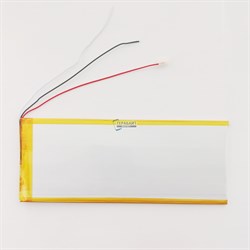 Аккумулятор универсальный 3.7v 5000mAh 3065160 3 провода  (Li-Pol батарея подходит для планшетов и другой электроники) - фото 183739