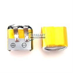 Аккумулятор батарейка 25-30mAh 2шт для беспроводных наушников и гарнитур / батарея в наушник - фото 183891