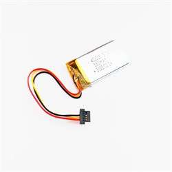 Аккумулятор 3.7v 350mAh 3pin + разъем (фишка) коннектор 402035 Li-Pol универсальная аккумуляторная батарея 4x20x35 3 провода - фото 183921