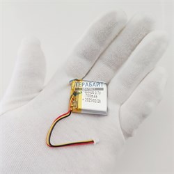 Аккумулятор 3.7v 600mAh 3pin + разъем (фишка) коннектор 562438 Li-Pol универсальная аккумуляторная батарея 5.6x24x38 3 провода - фото 184395