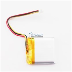 Аккумулятор 3.7v 600mAh 3pin + разъем (фишка) коннектор 562438 Li-Pol универсальная аккумуляторная батарея 5.6x24x38 3 провода - фото 184402