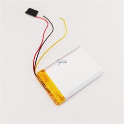 Аккумулятор 3.7v 1200mAh 3pin 503450 Li-Pol универсальная аккумуляторная батарея 5x34x50 3 провода - фото 184631