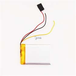 Аккумулятор 3.7v 1200mAh 3pin 503450 Li-Pol универсальная аккумуляторная батарея 5x34x50 3 провода - фото 184632