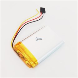 Аккумулятор 3.7v 1402mAh 3pin 703450 Li-Pol универсальная аккумуляторная батарея 7x34x50 3 провода - фото 184731