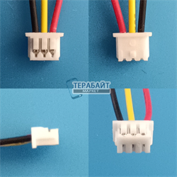 Аккумулятор 3.7v 1300mAh 3pin 3 провода + разъем (фишка) коннектор 603450 Li-Pol универсальная аккумуляторная батарея 6x34x50 - фото 184889